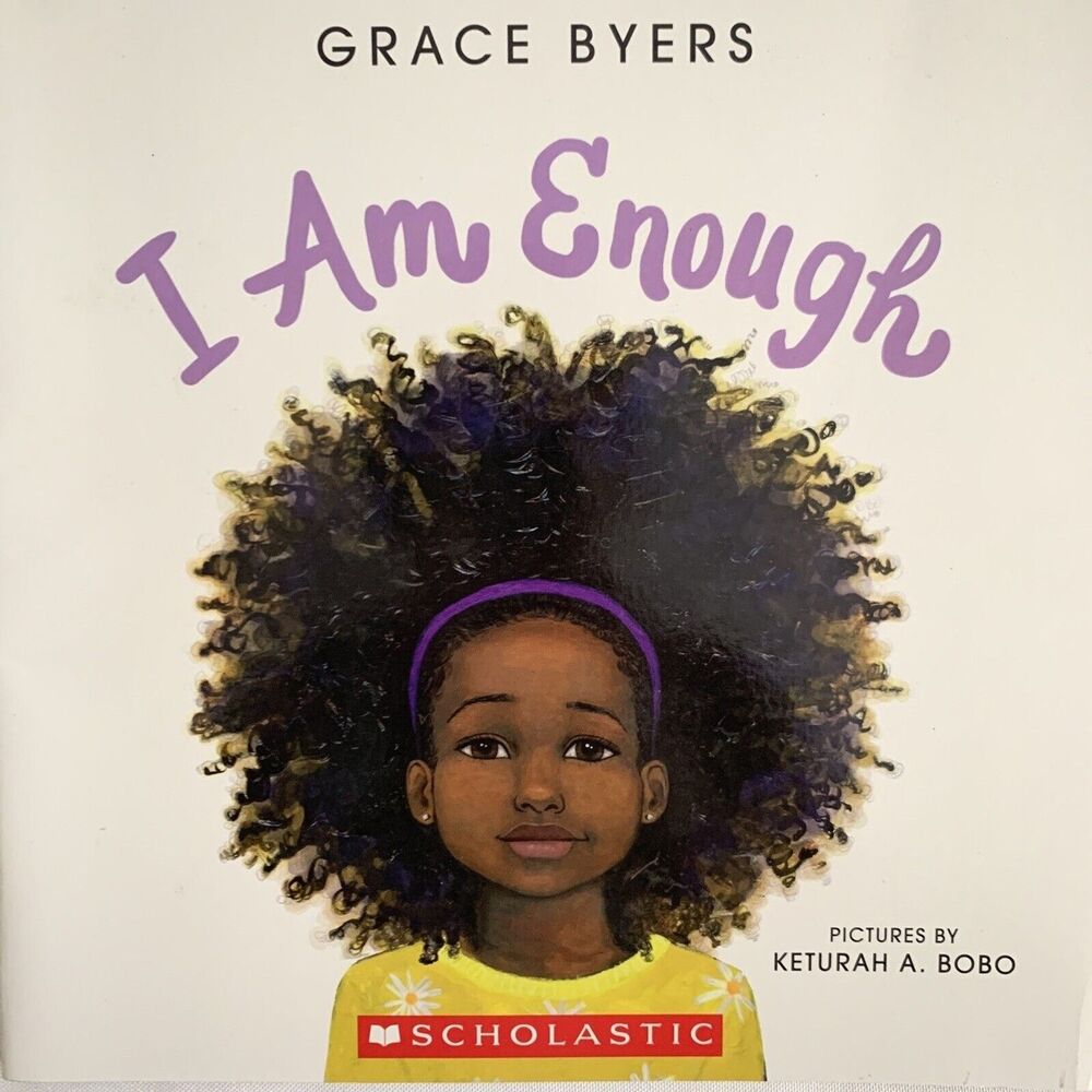 I Am‎ Enough By Grace Byers Paperback Book PREOWNED Self Esteem Confidence